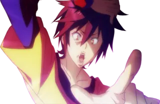 😬 e15d5433 anime, personaggio, gesto, cartone animato telegram sticker