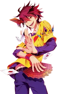 🃏 575bcb1e Sora No Game No Life Anime, Kartenspiel, Spiel, Sora, No Game No Life telegram sticker