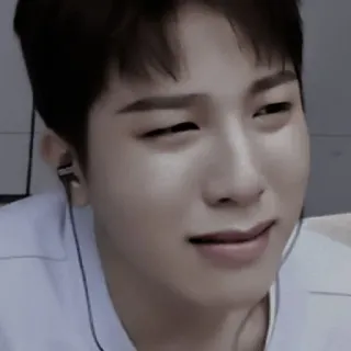 🐮 1dddc5af persona, espressione facciale, coreano whatsapp sticker