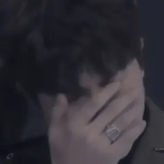 🐮 9fcd51cf uomo, facepalm, mano, triste, fallimento, rimpianto whatsapp sticker