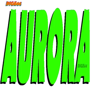 🤣 154b8a77 AURORA Аврора, Имя, Текст whatsapp sticker