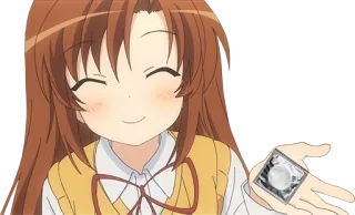 Non Non Biyori - @bourros telegram stickers