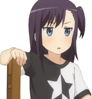 😮 8a17a6f5 Animé, Fille, Dessin animé telegram sticker