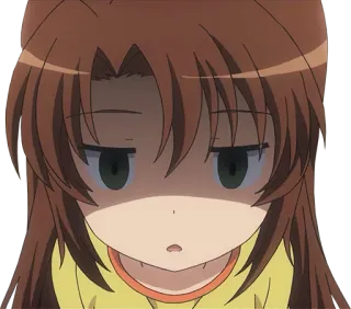 😶 8a522003 Animé, Fille, Dessin animé, Personnage, Mignon telegram sticker