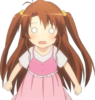 😬 b1cdae86 animé, fille, enfant, dessin animé telegram sticker