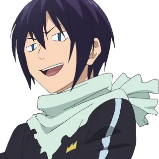 😁 2a3a929d Yato Noragami Anime, Yato, Noragami, Personaggio, Manga whatsapp sticker