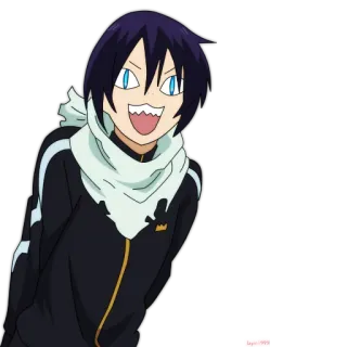 😂 561896ea Yato Noragami 애니메이션, 야토, 노라가미, 만화, 만화영화 telegram sticker