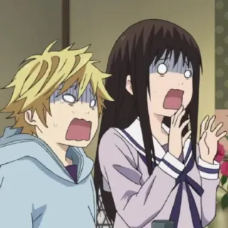 💈 1fbb0479 anime, impactado, sorprendido, dibujos animados, personaje, reacción telegram sticker