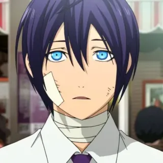 💈 445ce5b4 Yato Noragami Anime, Personaje, Vendajes, Dios, Noragami, Yato telegram sticker