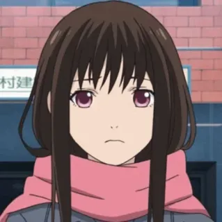 💈 63c92730 Hiyori Iki Noragami Anime, Hiyori Iki, Noragami, Chica, Animación Japonesa, Dibujos Animados telegram sticker