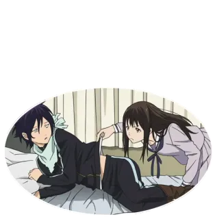 😚 81c56115 Yato Noragami Anime, Noragami, Yato, Comédie, Fantaisie, Shonen telegram sticker