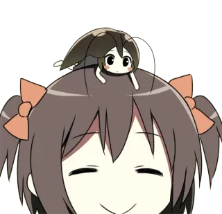 😊 f700f9a7 anime, ragazza, carina, scarafaggio, insetto, cartone animato telegram sticker