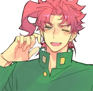 Noriaki Kakyouin (JJBA) @keiriststicks telegram stickers