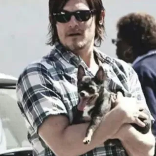 @TWD_FAN | Norman Reedus whatsapp stickers