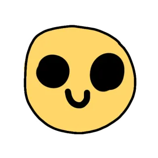 🙂 34eba915 Emoji, Uśmiech, Szczęśliwy, Kreskówka, Twarz telegram sticker
