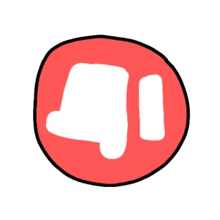 👎 9acfa017 Kciuk w dół, Nie lubię, Negatywny, Gest dłoni, Odrzuć, Nie telegram sticker