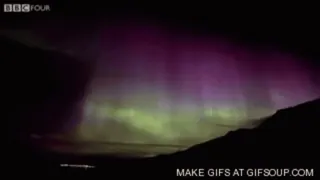 ✨ f9c58c32 северное сияние, природа, небо, ночь telegram sticker