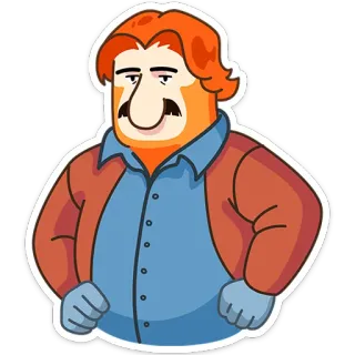 👨‍🦰 5b78a5f2 telegram sticker