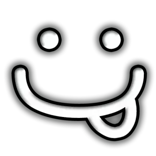 😙 6556b923 表情符号, 脸, 舌头, 卡通, 贴纸, 表情 telegram sticker