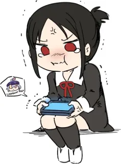 🏖 6fd10cd1 Kaguya Shinomiya Kaguya-sama: Love Is War cooooon help Anime, Kaguya, Aiuto, Tablet, Chibi, Kawaii, Manga telegram sticker