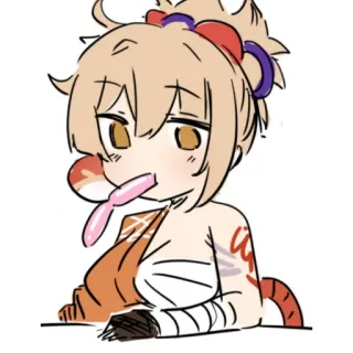 🏖 9bdf6df3 Yoimiya Genshin Impact Anime, Ragazza, Yoimiya, Genshin Impact, Personaggio, Videogioco telegram sticker