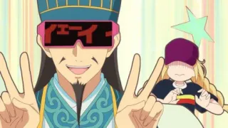 😎 6c839469 イェーイ anime, manga, cartoon, pose, cheerful, character whatsapp sticker