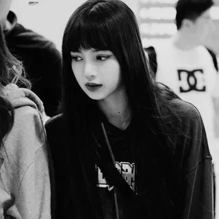 ⛲️ 4ddfee2f Lisa Lisa, Blackpink, K-pop, zangeres, idool, portret, vrouw telegram sticker