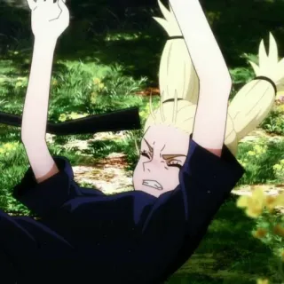 Momo Nishimiya - JJK telegram stickers