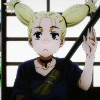 🧹 c4868504 Utahime Iori Jujutsu Kaisen Anime, Manga, Stregone, Strega, Scopa, Uniforme scolastica, Ragazza telegram sticker