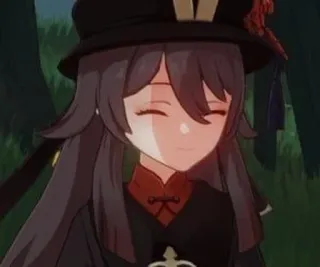 😁 067103ae Hu Tao Genshin Impact Anime, Gra wideo, Postać, Genshin Impact, Hu Tao whatsapp sticker