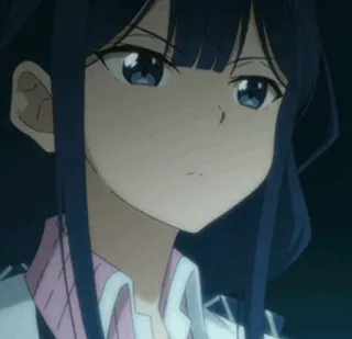 🖇 08ac432e anime, portret, dziewczyna, kreskówka, postać telegram sticker