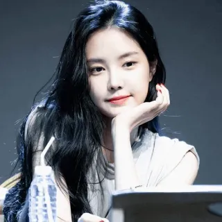 🦄 f2f19e88 ผู้หญิง, ภาพเหมือน, เกาหลี, เอเชีย, ผู้หญิง, คน whatsapp sticker