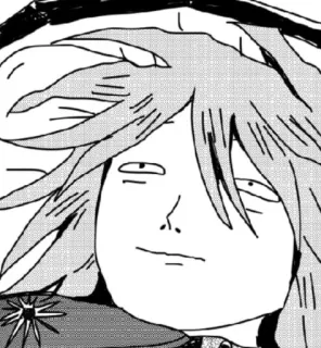 🖇️ f0a3d171 anime, manga, drawing, cartoon, portrait, face, hair, illustration telegram sticker