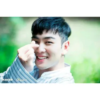 😍 e4349e41 NAVER Dispatch personne, sourire, coeur, coréen, Dispatch, NAVER telegram sticker