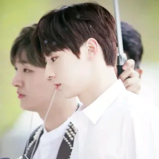 ☘ 4c41e997 люди, портрет, мужчины, корейский, азиатский telegram sticker