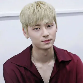 ☘ f35baa99 портрет, человек, мужчина, блондин, повседневный, молодой взрослый telegram sticker