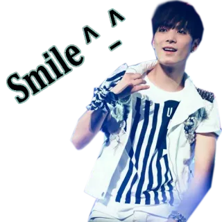 😀 c64c5d30 Smile 微笑, 人, 快乐, 韩流 telegram sticker