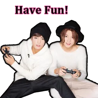 😃 f45f1452 Have Fun! 游戏, 乐趣, 友谊, 娱乐, 人物 telegram sticker