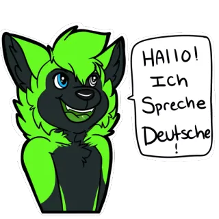 Nuka Husky telegram stickers