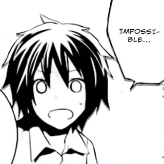 😦 01ec1f10 IMPOSSI-BLE... whatsapp sticker