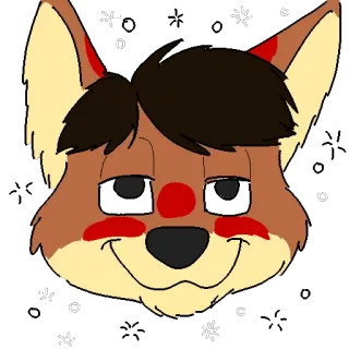 🍺 7ed05366 Furry, Anthropomorph, Tier, Fuchs, Cartoon, Charakter whatsapp sticker