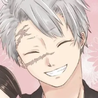 🤍 e0571cc8 Anime, Mangá, Personagem, Sorriso, Cicatriz telegram sticker