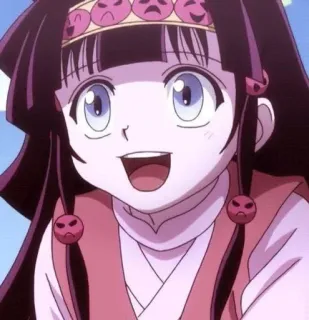 ⛓️ 127f06d0 Alluka Zoldyck Hunter x Hunter anime, Hunter x Hunter, Alluka Zoldyck, character, manga telegram sticker