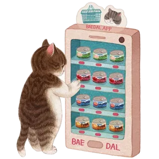 nyangsongi_cat telegram stickers