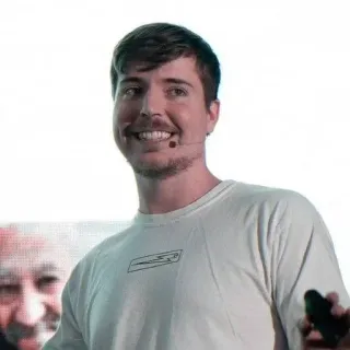 🌟 b6be53fe MrBeast Youtuber, Creador de contenido, Celebridad de internet, Filántropo telegram sticker