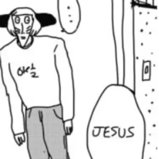 🙄 d75408e9 예수 พระเยซู, บุคคล, เกาหลี, ศาสนา telegram sticker