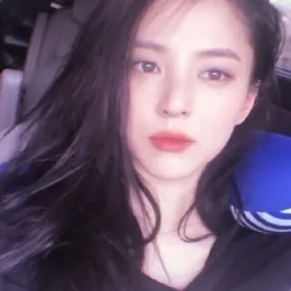 🍎 6d42b6ca mujer, retrato, persona, cara, pelo, belleza telegram sticker