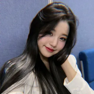 🌈 7d516ad0 女性, アジア人, ポートレート, 笑顔, 美人, メイク, 黒髪, 女の子 telegram sticker