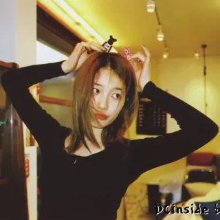 🌸 5a07644c DCinside 여자, 머리, 스타일, 사람, 인물사진 telegram sticker