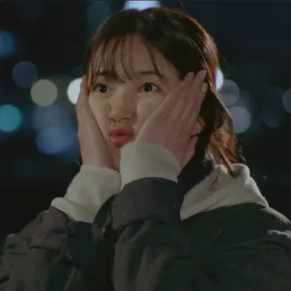 🌸 e90d2547 사람, 여자, 귀여운, 얼굴, 인물 사진 telegram sticker